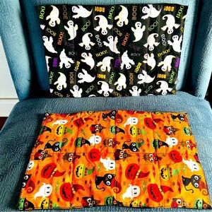 Handmade Halloween placemats - 6pc set